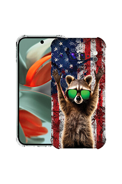 bestcase Husă Antișoc pentru Google Pixel 10 / Pixel 10 Pro, Raton American, ...