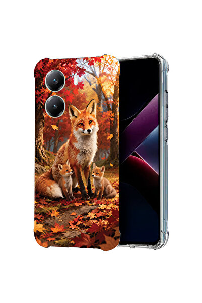 bestcase Αντικραδασμική Θήκη για Poco X7 Pro 5G, Μητέρα λύκος και μωρό, 19882...