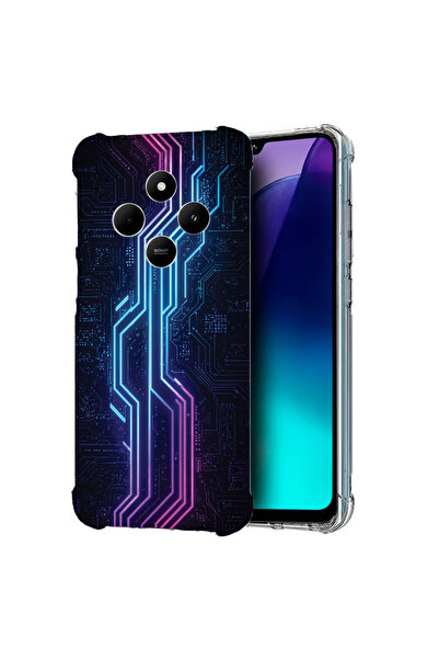 bestcase Husă Anti Shock Case For Xiaomi Redmi 14C, Circuit Board, 1913374 AS...