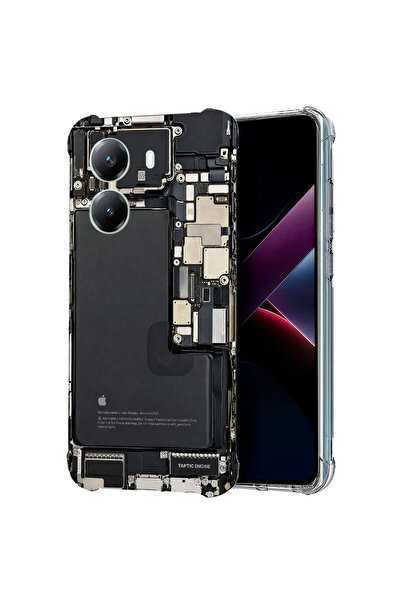 bestcase Αντικραδασμική Θήκη για Poco X7 Pro 5G, Πλακέτα Κυκλώματος, 1988230 ...