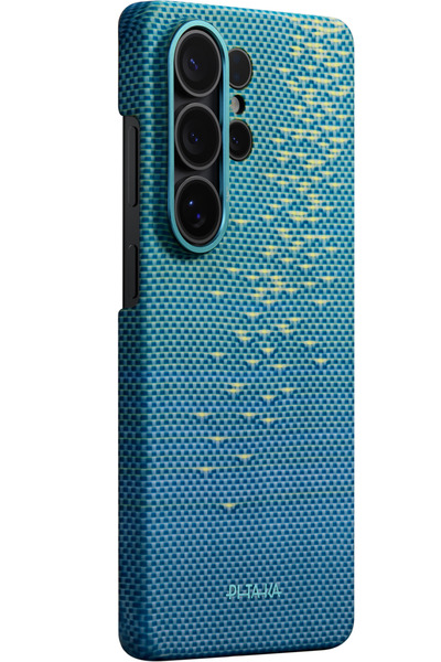 PITAKA Θήκη Edge, Λαμπερό Μπλε (Aaron Button) - Samsung Galaxy S26 Ultra