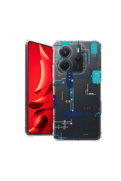 bestcase Husă Anti Shock Case For Xiaomi Redmi Note 14 4G, Circuit Board, 193...
