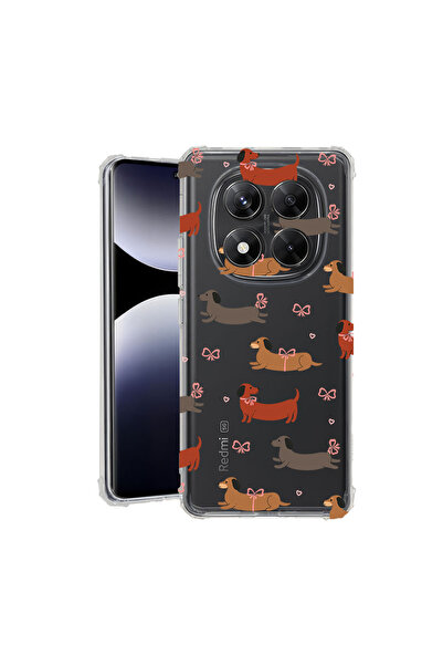 bestcase Anti Shock Case For Xiaomi Redmi Note 15, Dachshund pattern, 2078500...
