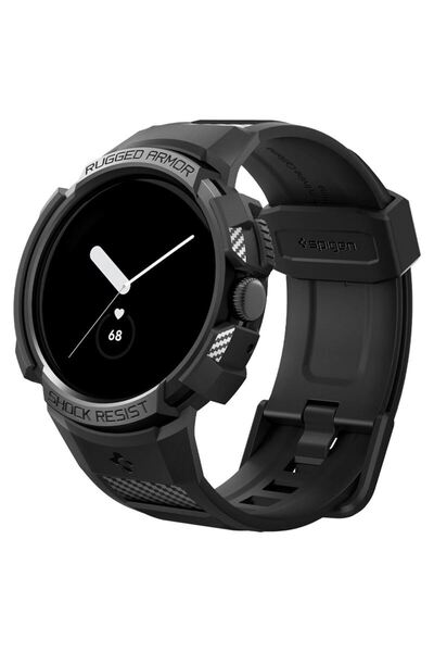 Spigen Rugged Armor Pro, μαύρο - Google Pixel Watch/Watch 2