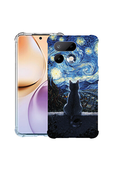bestcase Husă Anti Shock Case For Realme 16 Pro 5G, Cat in the Starry Night, ...