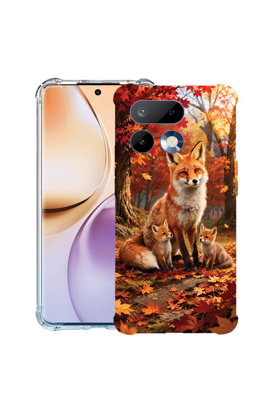 bestcase Husă Antișoc pentru Realme 16 Pro 5G, Mamă lup și pui, 3143991 AS 2200