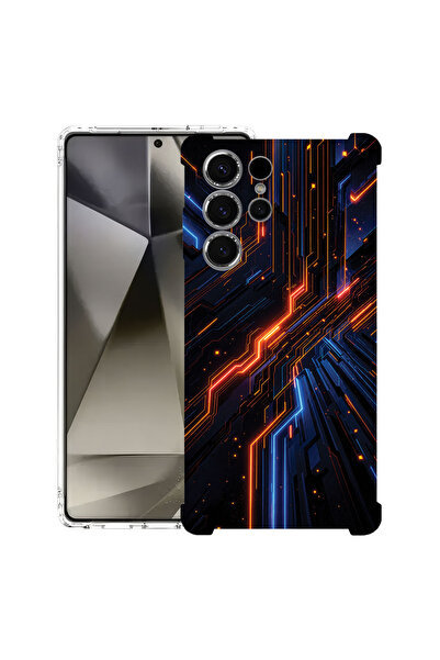 bestcase Husă Antișoc pentru Samsung Galaxy S22 Ultra, Placă de circuit, 1673...