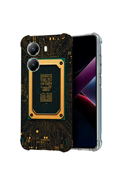 bestcase Αντικραδασμική Θήκη για Poco X7 Pro 5G, Πλακέτα Κυκλώματος, 1988230 ...