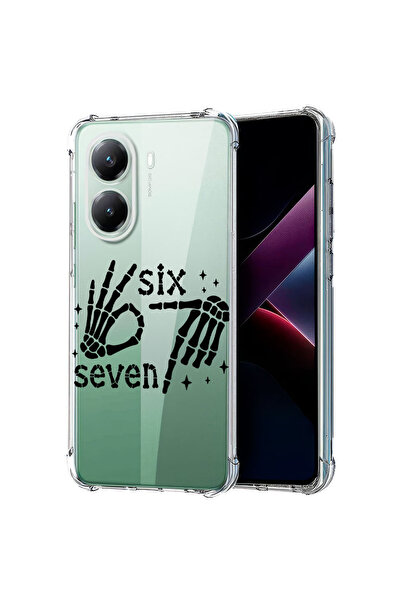 bestcase Husă Anti Shock Case For Poco X7 Pro 5G, skeleton six seven 67, 1988...