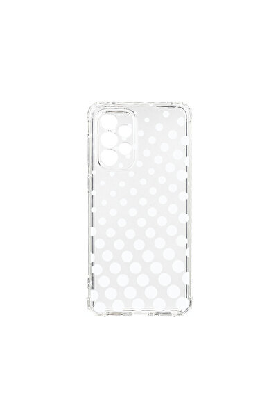 bestcase Θήκη Αντικραδασμική για Samsung Galaxy A52 / Galaxy A52s, Λευκά Πουά...