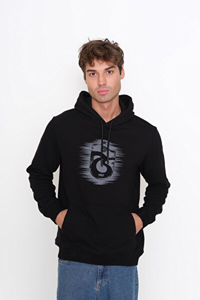 TSCLUB SWEAT KAPÜŞONLU BÜYÜK LOGO BASKILI