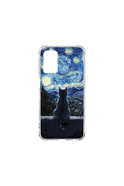 bestcase Husă Anti Shock Case For Samsung Galaxy S20 FE, Cat in the Starry Ni...
