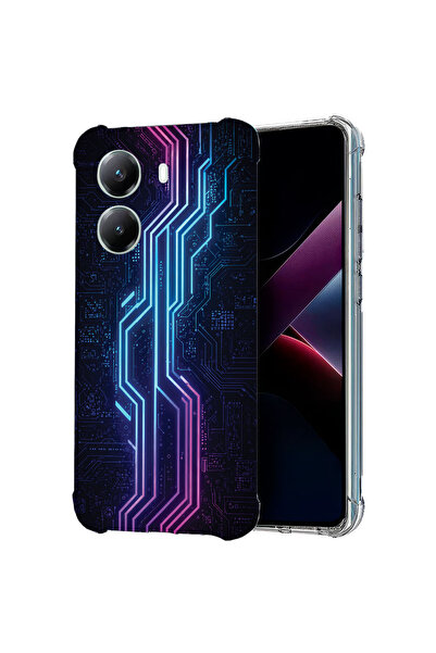 bestcase Αντικραδασμική Θήκη για Poco X7 Pro 5G, Πλακέτα Κυκλώματος, 1988230 ...