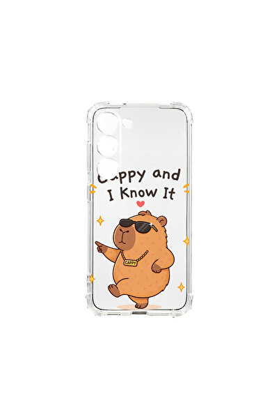 bestcase Противоударен калъф за Samsung Galaxy S23, Cappy and I Know It, 1399...