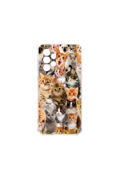 bestcase Husă Antișoc pentru Samsung Galaxy A52 / Galaxy A52s, Pisici Reale, ...