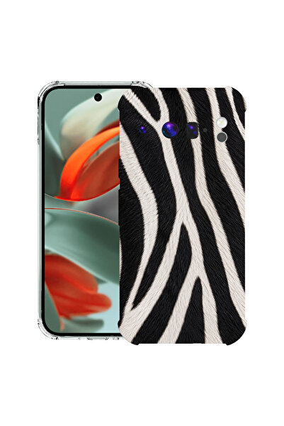 bestcase Husă Antișoc pentru Google Pixel 10 / Pixel 10 Pro, Model Zebră, 311...