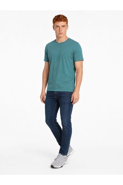 Loft Justın Erkek Koyu Mavi Dar Paça Düşük Bel Skinny Jean Pantolon