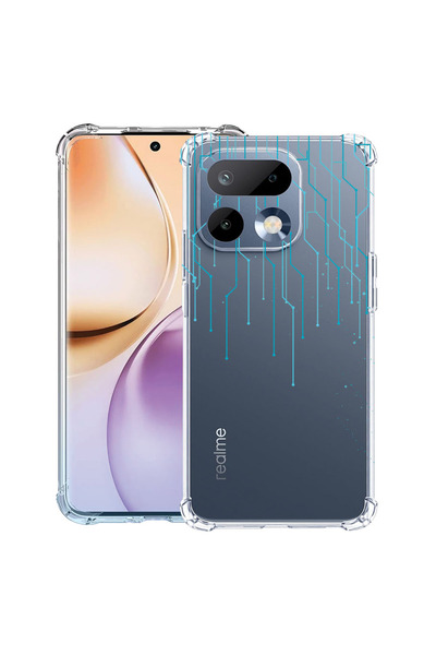 bestcase Husă Anti Shock Case For Realme 16 Pro 5G, Circuit Board, 3143991 AS...