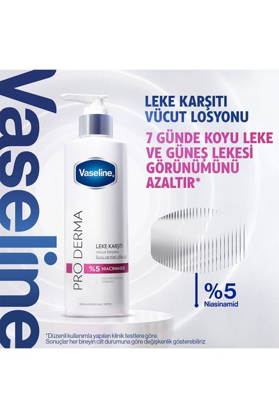 Vaseline Pro Derma Vücut Losyonu Leke Karşıtı 250 ml