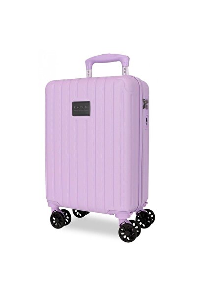 Movom Troler cabina Timber lila, ABS, 4 roti detasabile, 20x40x30 cm