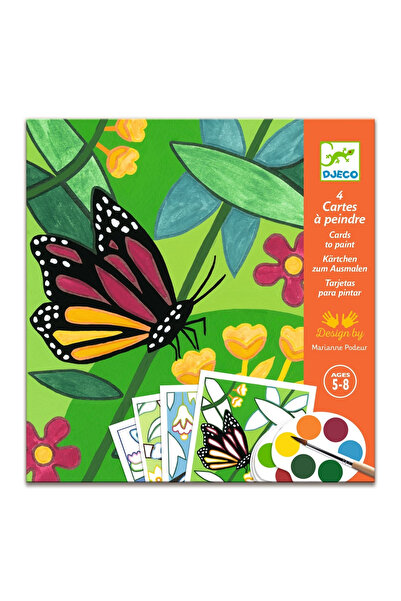 djeco Painting set with color palette,