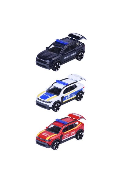 Majorette Set Dacia Duster cu 3 masinute