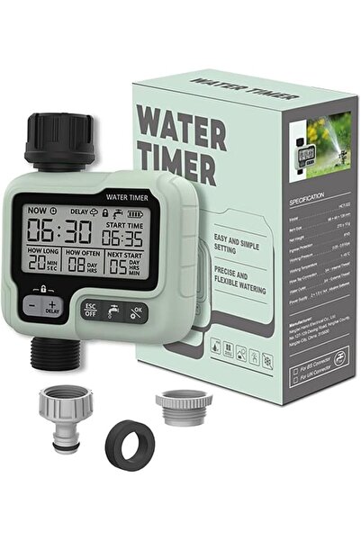 Tazweeq Smart Hose Timer, Automatic Water Timer for Sprinklers & Garden Irrig...