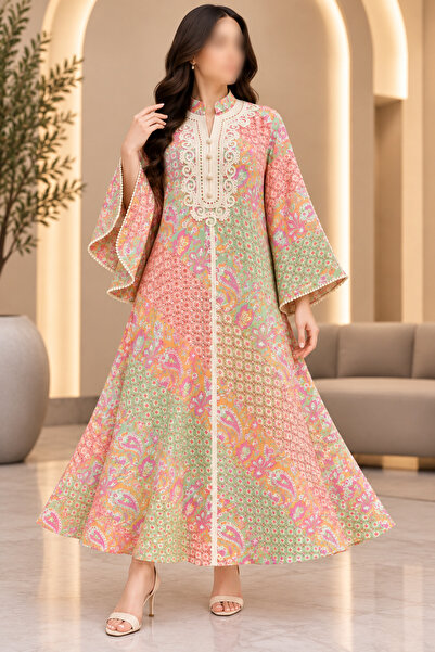 RONZA Women's jalabiya with French sleeves