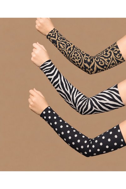 AKPİYYER Kolluk Combed Cotton Prayer Sleevelets 3 Pairs