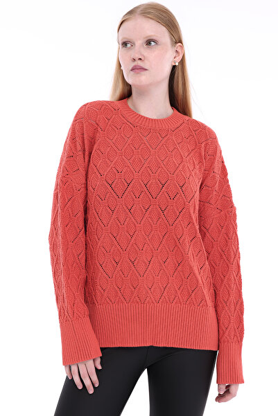 Trist Star Pomegranate Flower Women's 100% Cotton Openwork Diamond Knit Patte...