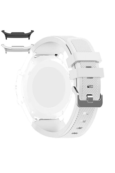 VD VERY DREAM Силиконова каишка, съвместима със Samsung Galaxy Watch9 44мм, бяла