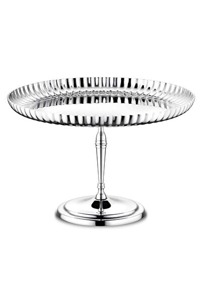 Jumbo Buckingham Ayaklı Çelik Servis Tabağı 16 cm