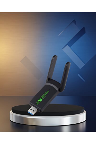 Kaliteyi Bul 1200 Mbps Çift Bant WiFi Adaptör 5.8G ve 2.4G Antenli