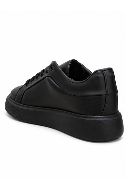 Amiral Ayakkabı Unisex Black Lace-Up Casual Sneaker Sports Shoes