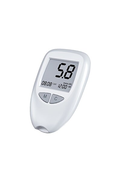 NO BRAND Set glucometru avansat cu benzi de testare, ac, stilou pentru recolt...