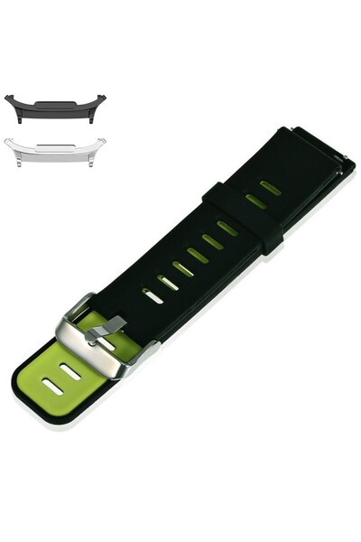 VD VERY DREAM Silicone strap compatible with Samsung Galaxy Watch9 44mm, Blac...