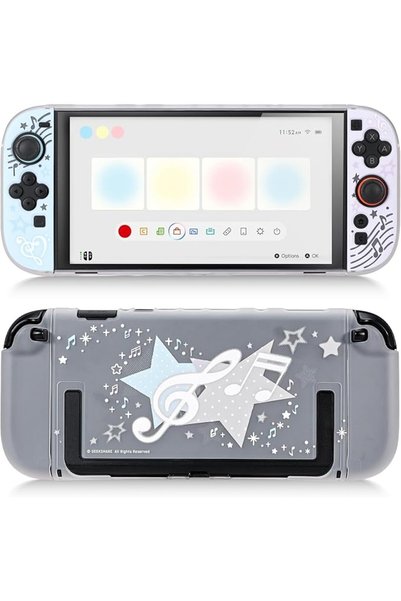 GeekShare Slim Cover Case Compatible with Switch 2, Shock-Absorption Hard She...
