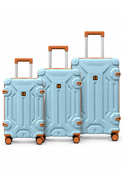 Generic Brand Polypropylene Hard Shell Trolley Suitcase, Unbreakable Travel L...