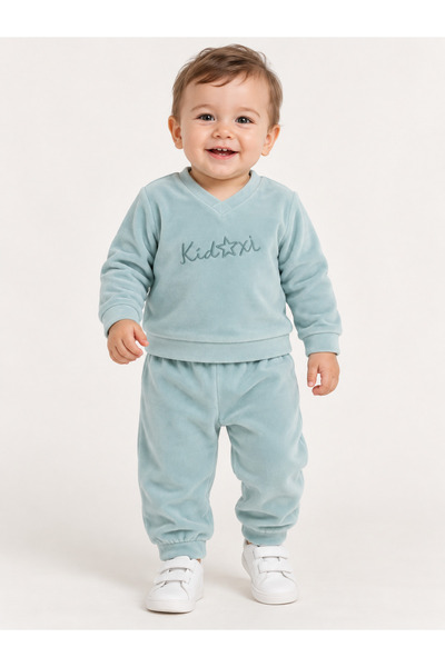 Kidaxi Velvet Baby Boy Suit