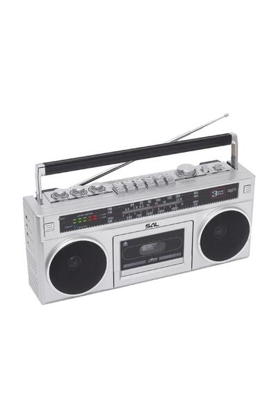 Sal Radio casetofon stereo, Bluetooth, USB, microSD, MP3, multi-înregistrare și arhivare, RRTBRONX