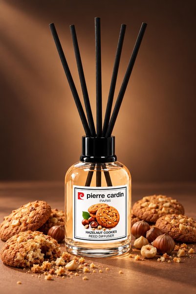 Pierre Cardin Reed Diffuser 110 ml Hazelnut Cookies- Fındıklı Kurabiye Oda Kokusu