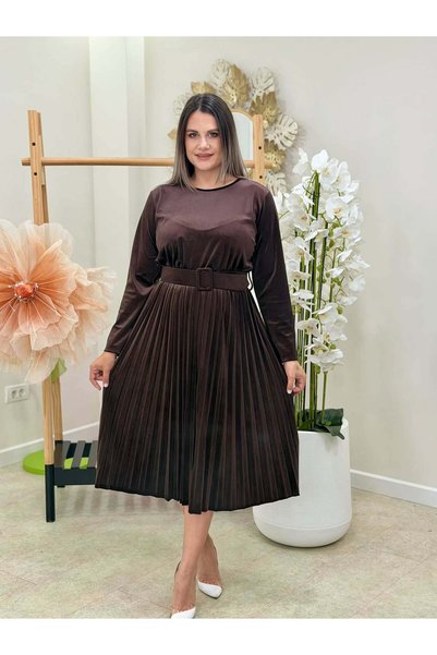 Generic Brand Rochie Catifea Ezmeralda
