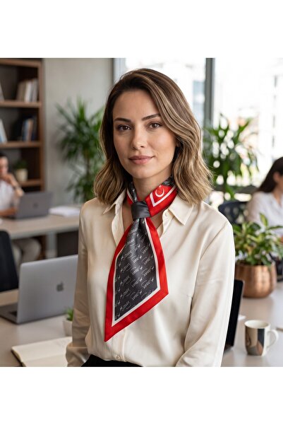 tuaipek K.Atatürk Themed Patterned Tie/Scarf