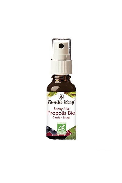 Famille Mary Supliment alimentar, Spray cu Propolis Bio, Spray pentru gât cu ...