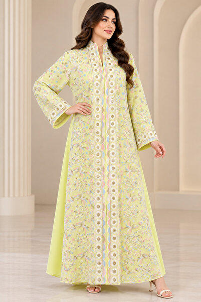 ROGINA High Class Embroidery Soft Premium Quality Women Jalabiya