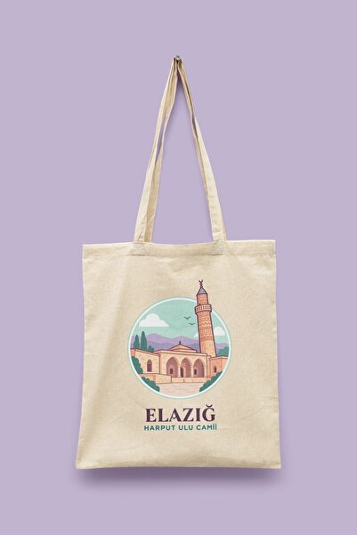 Bi Dünya Haber Harput Ulu džamija - Elazığ, Turska, serija torbi, platnena to...
