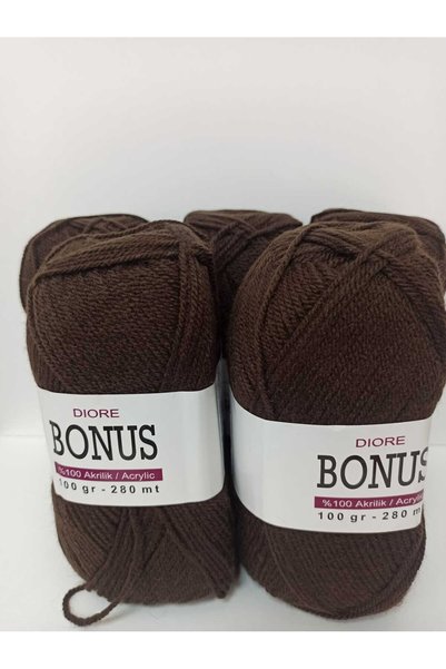 BONUS DIORE Akrilna pređa za pletenje 5x100gr