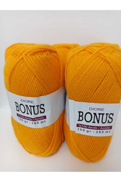 BONUS DIORE Akrilna pređa za pletenje 5x100gr