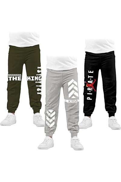 KYDA KIDS Boys AREA-P3 Track Pants (pack of 3)