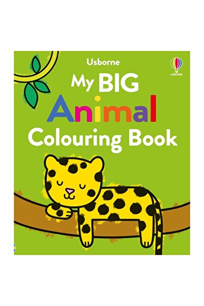 Usborne Cartea mea de colorat cu animale mari